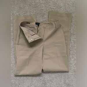 Talbots Tan Heritage Pant SZ 4